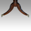 George V mahogany 3 pedestal dining table base