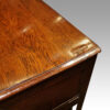 Georgian oak dresser base front corner