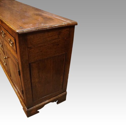 Georgian oak dresser cupboard base end