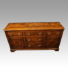 Georgian oak dresser cupboard base front