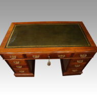 Late Victorian pedestal desk top