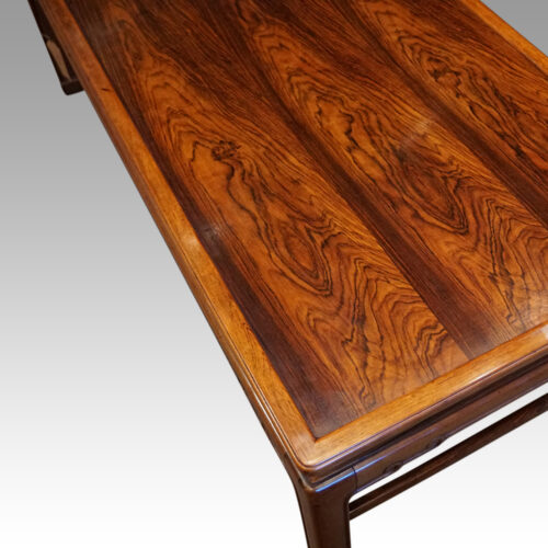 Rosewood coffee table end corner