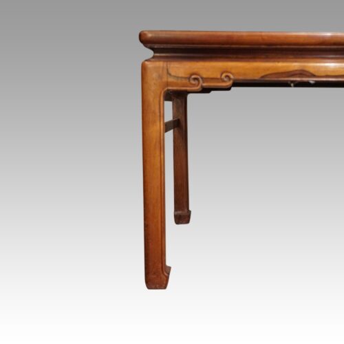 Rosewood coffee table leg