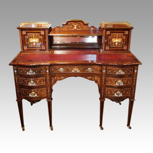 Victorian inlaid desk