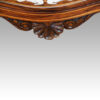 Victorian inlaid desk carving