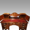 Victorian inlaid desk doors open