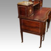 Victorian inlaid desk side