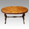 Victorian walnut coffee table