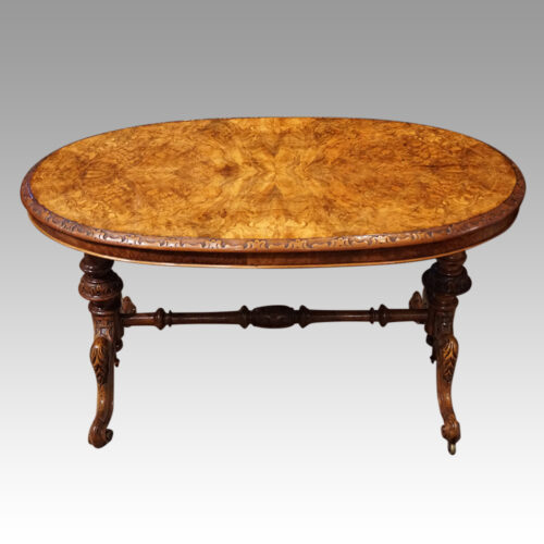 Victorian walnut coffee table