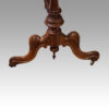 Victorian walnut coffee table end support