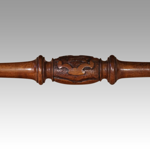 Victorian walnut coffee table stretcher