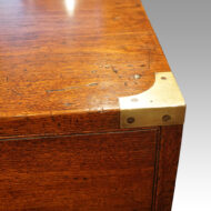Victorian Military chest brass corner