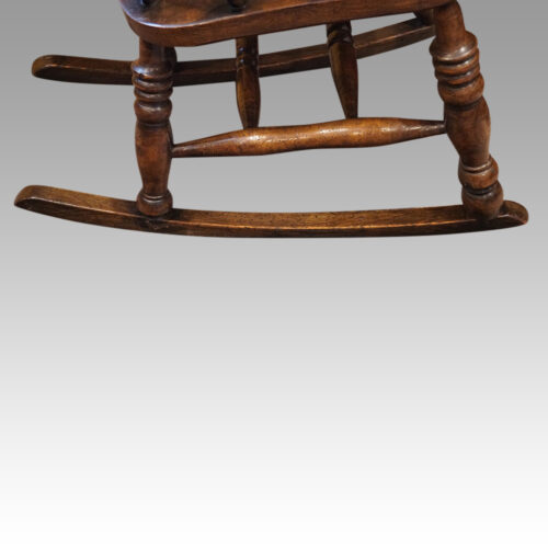 Victorian Windsor rocking chair rail