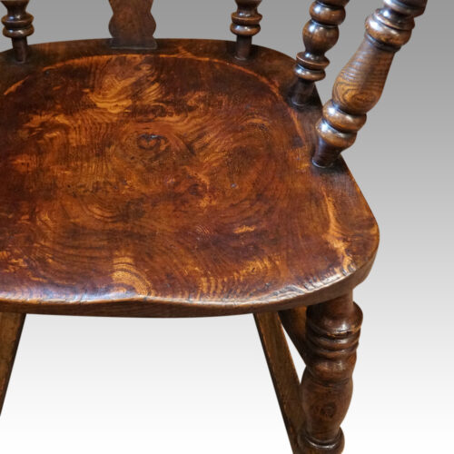 Victorian Windsor rocking chair seat