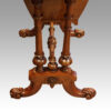 Victorian games worktable turned end