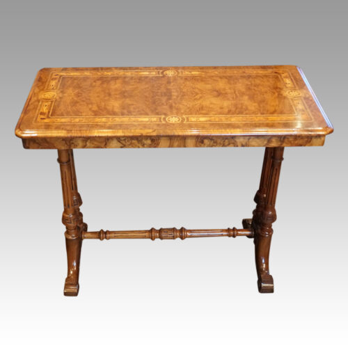 Victorian inlaid centre table