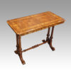 Victorian inlaid centre table angle