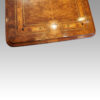 Victorian inlaid centre table top end