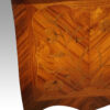 Walnut marquetry commode side