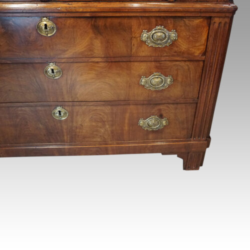 Antique mahogany wardrobe (14)