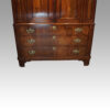 Antique mahogany wardrobe base