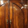 Antique mahogany wardrobe door panel