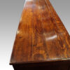 Antique oak cupboard dresser base top detail