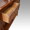 Antique oak dresser base drawer lining