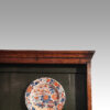 Antique oak plate rack cornice detail