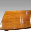 Cherry farmhouse table detail