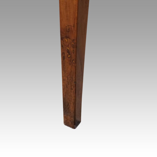 Cherry farmhouse table raised leg