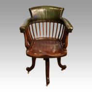 Edwardian revolving desk chair