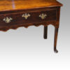 Georgian oak pad foot dresser base end