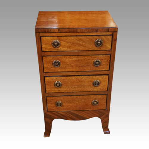 Mahogany bedside chest