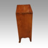 Mahogany bedside chest side