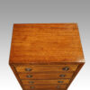Mahogany bedside chest top