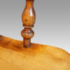 Pair of Yew wood Yorkshire broad arm chairs arm support