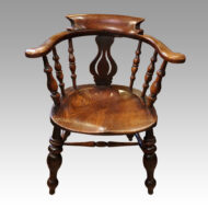 Victorian captains chair