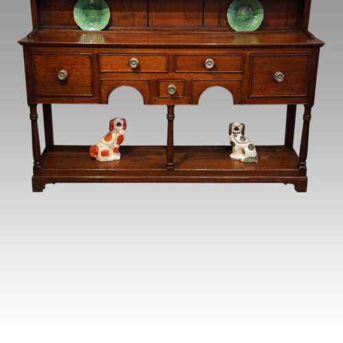 Antique oak Carnarvon dresser base