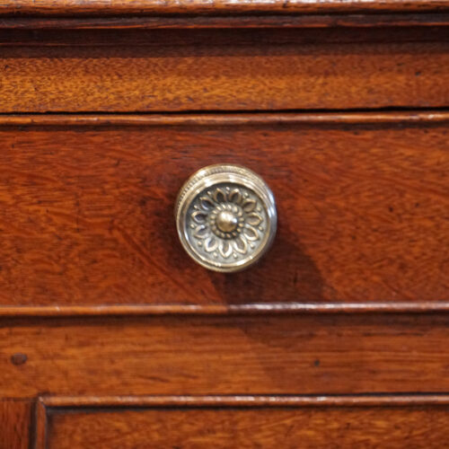 Antique oak Carnarvon dresser brass handle