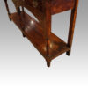 Antique small Oak dresser base angle view
