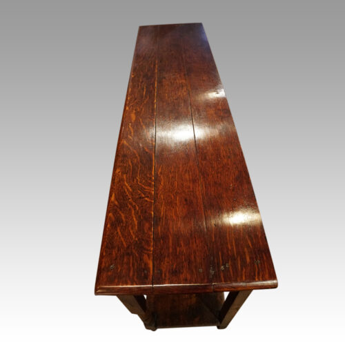 Antique small Oak dresser base top