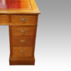 Edwardian oak pedestal desk pedestal