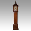 George II walnut longcase clock by Bentley London