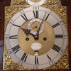 George II walnut longcase clock by Bentley London dial
