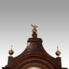 George II walnut longcase clock by Bentley London pagoda top