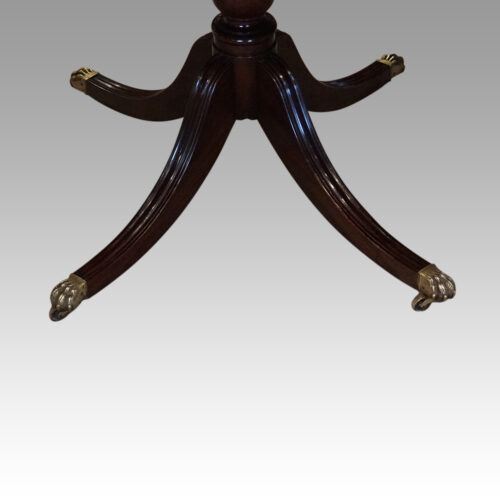 George VI 3 pillar dining table base