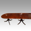 George VI 3 pillar dining table side