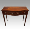 George VI serpentine side table