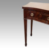 George VI serpentine side table leg